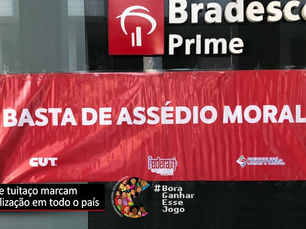 Categoria protesta contra intransigência da Fenaban