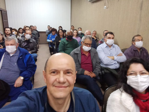 Coletivo Sindical do Sindicato dos Bancários de Joaçaba debate atual conjuntura