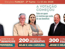 Começou a votação do segundo turno das eleições da Funcef