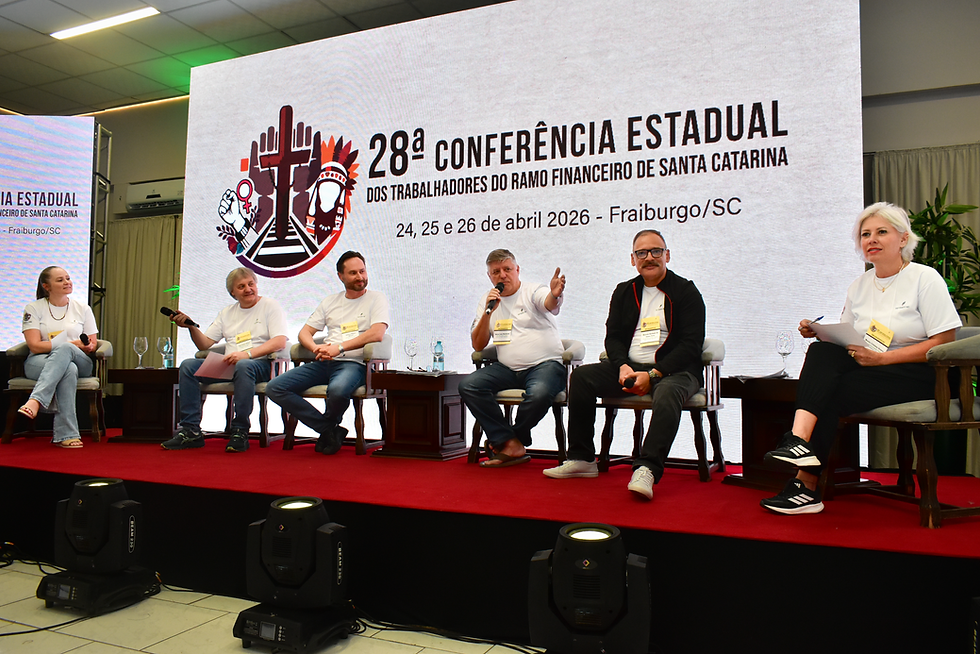 Propostas e delegações que irão aos Encontros Nacionais de Bancos Privados e Congressos de Bancos Públicos são aprovados na 28ª Conferência