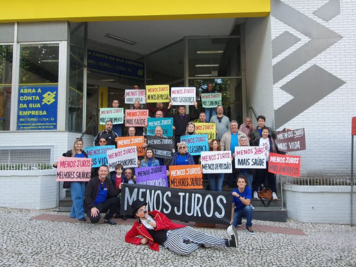 Lançamento da Campanha Nacional dos Bancários é sucesso em Florianópolis