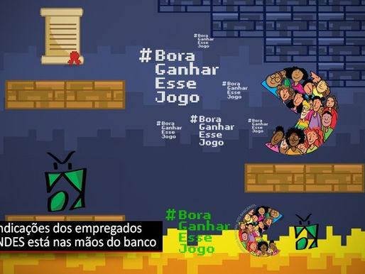 Empregados do Sistema BNDES entregaram reivindicações ao banco