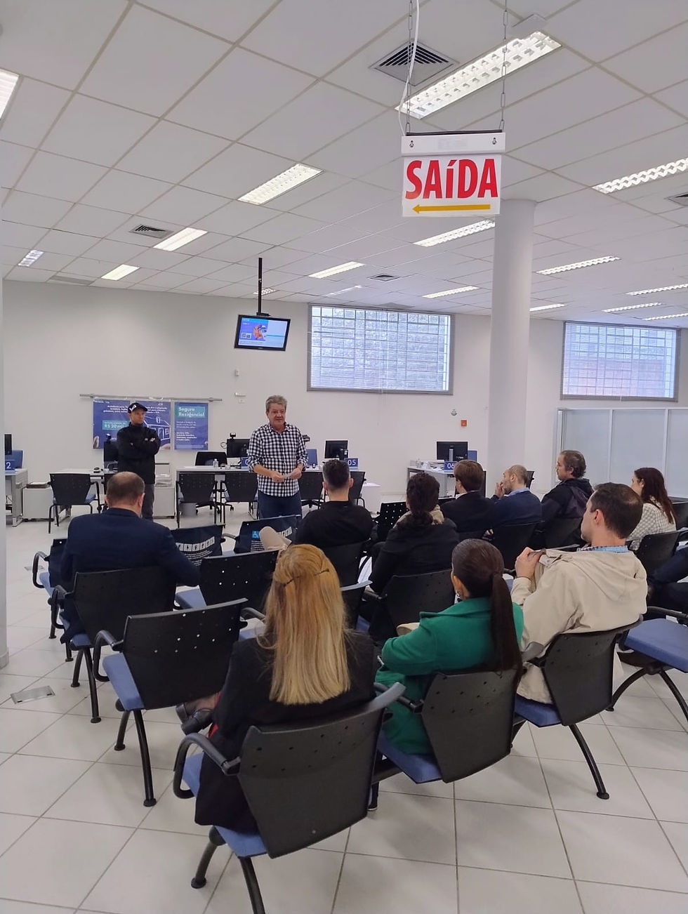 Reuniões sindicais em locais de trabalho dão início à campanha salarial do Sindicato dos Bancários de Criciúma e Região