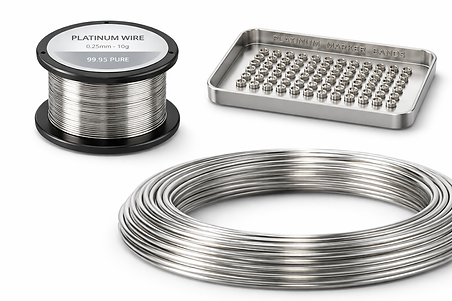 Platinum wire and precision medical components for catheter manufacturing