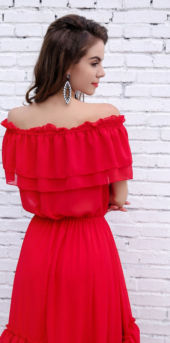 Thumbnail: Red Maxi Dress