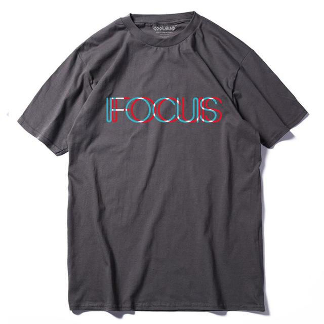 Thumbnail: 100% Cotton Short Sleeve Fucus Printed Tshirt