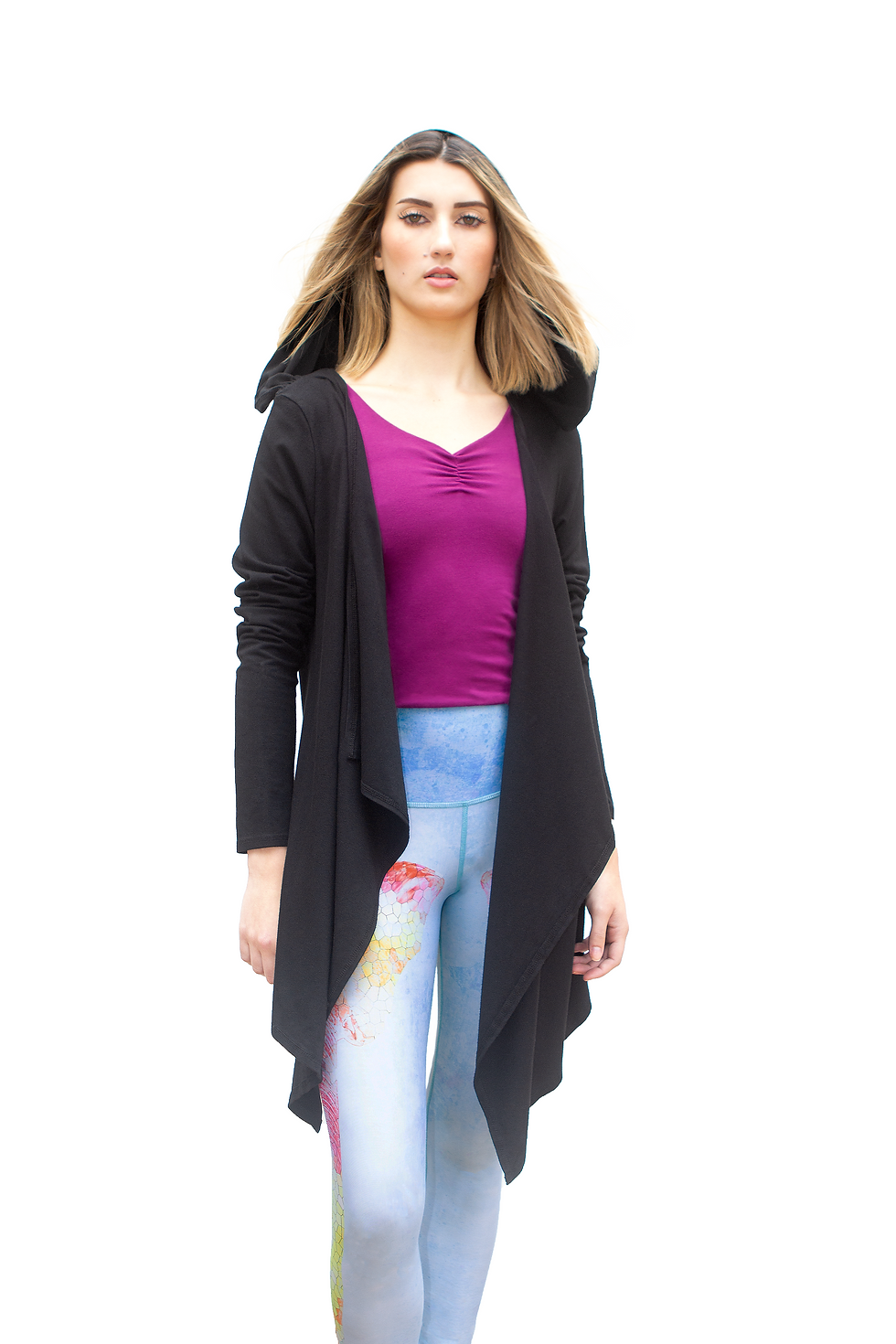 Thumbnail: Jedi Yoga Hoodie Black