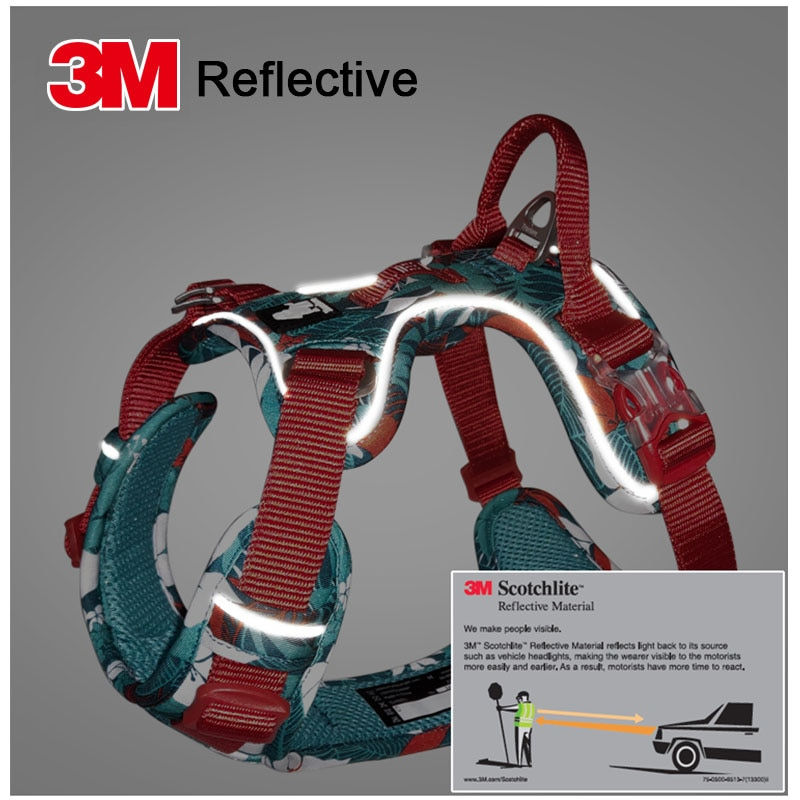 Thumbnail: Truelove Pet Explosion-Proof Dog Harness Camouflage Reflective Nylon