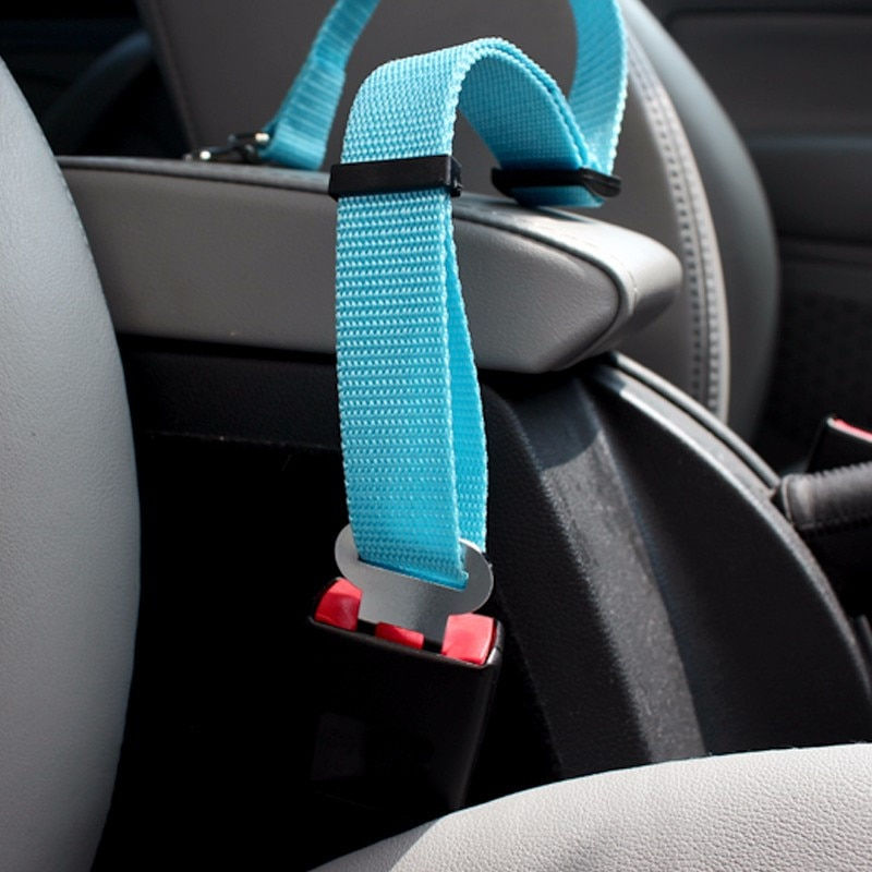 Thumbnail: Pet Dog Cat Car Seat Belt  Adjustable Harness Lead Leash Small