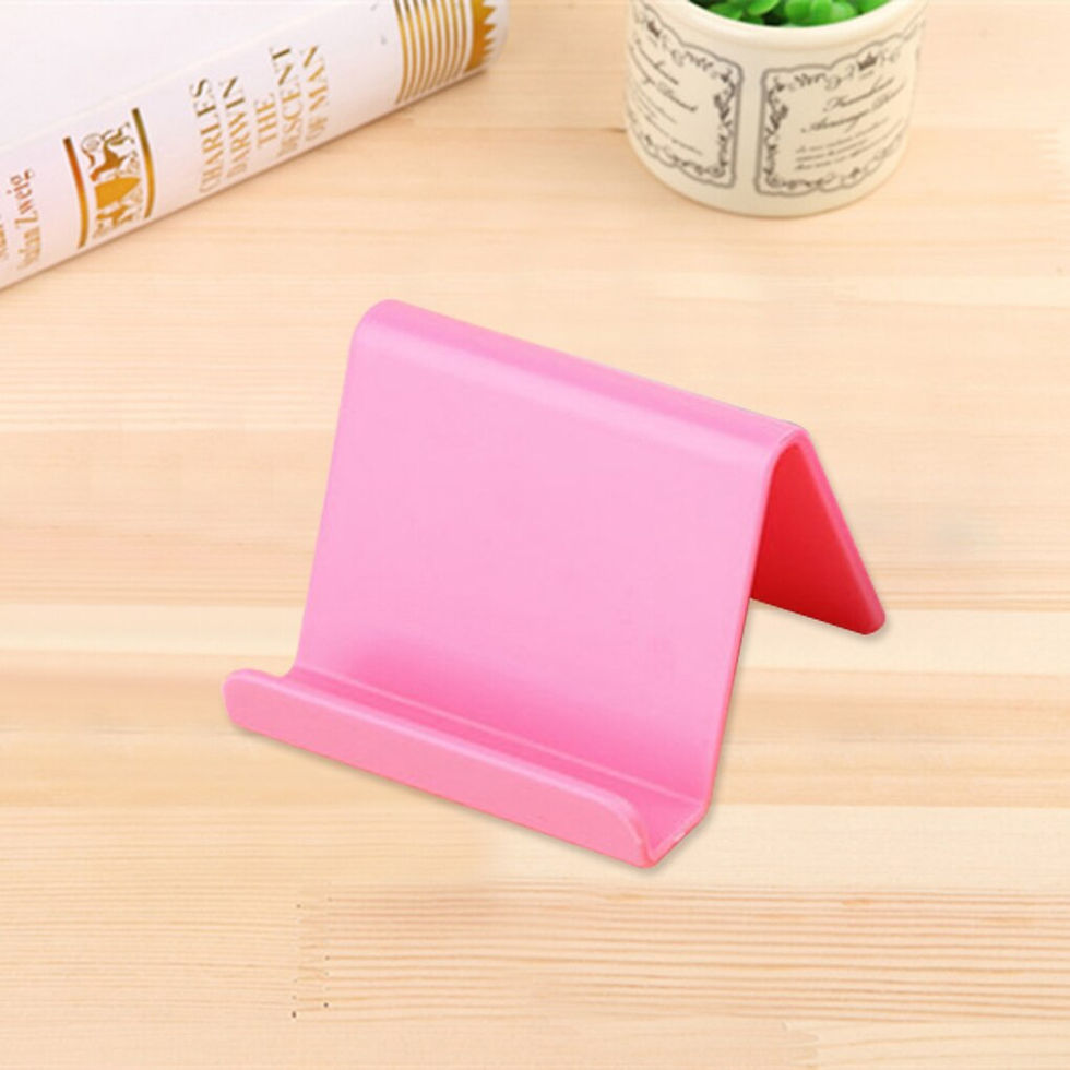 Thumbnail: Universal Desk Phone Holder Stand Flexible Folding Mobile Phone Holder