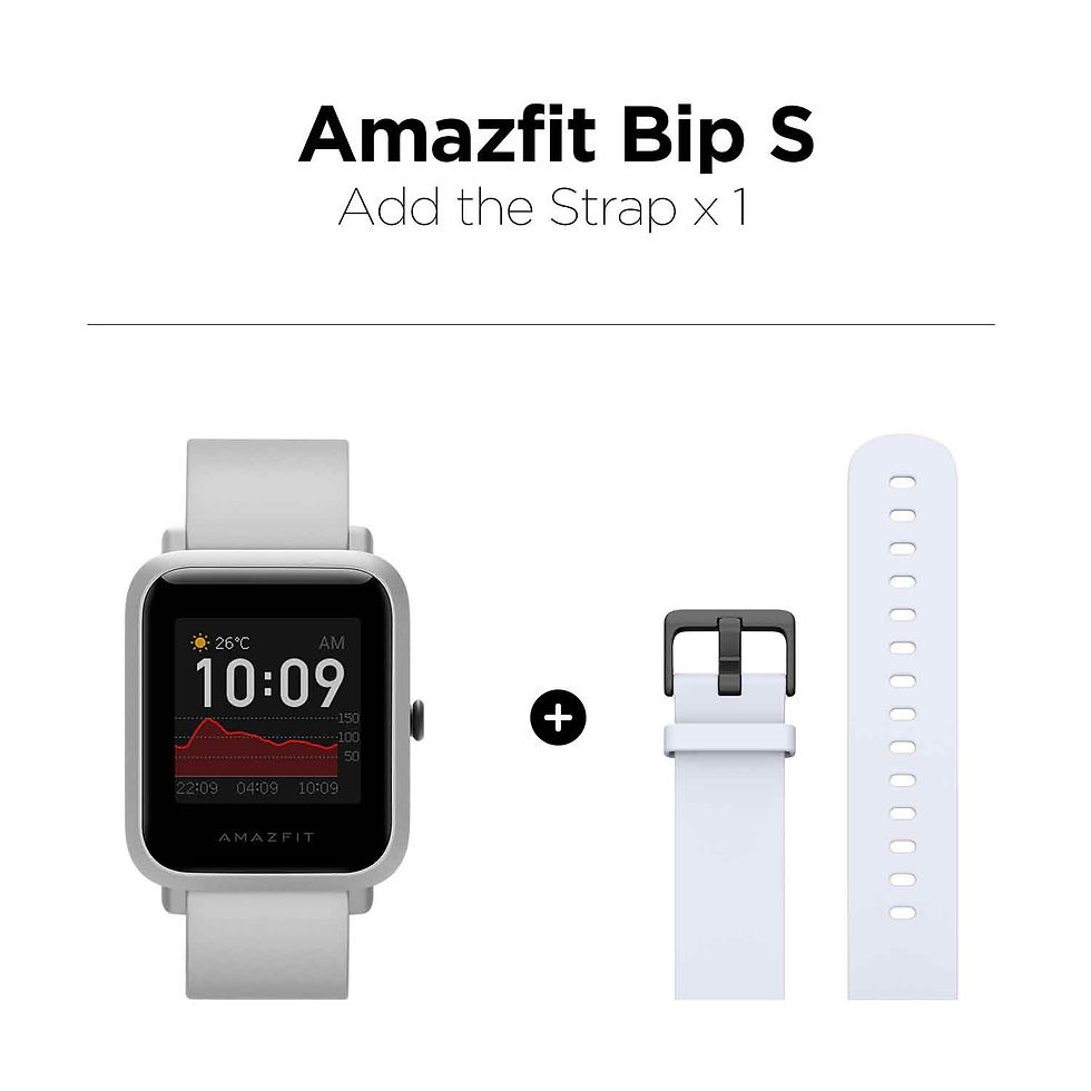 Thumbnail: Global Bip S Smartwatch 5ATM Waterproof Built in GPS Bluetooth Smart Watch