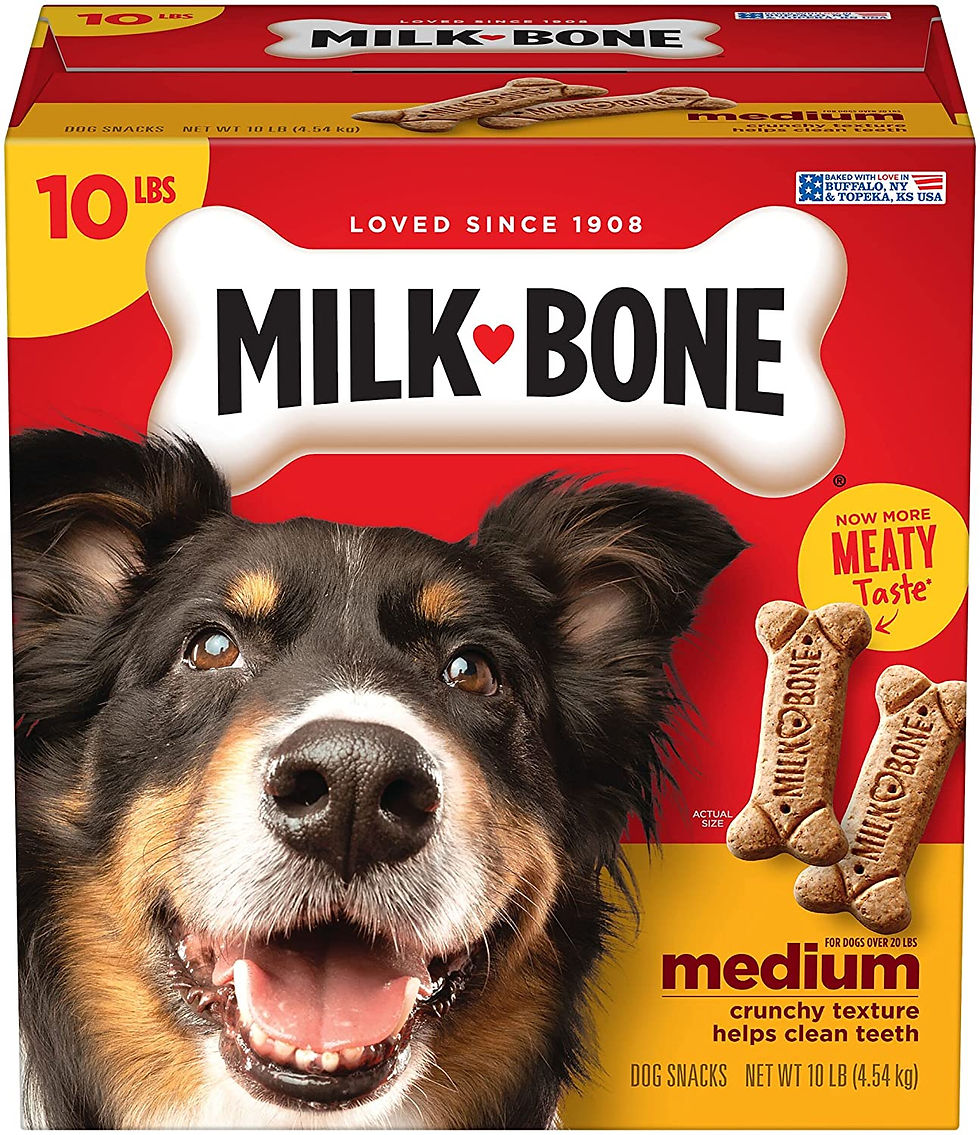 Thumbnail: Milk-Bone Original Dog Treat Biscuits, Crunchy Texture Helps Clean Teeth