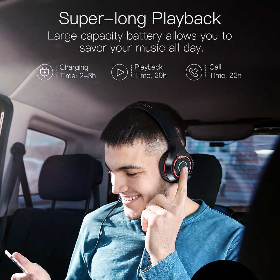 Thumbnail: AIRAUX AA-ER2 Bluetooth Music Headset Dynamic Driver HiFi Headphone Breathing
