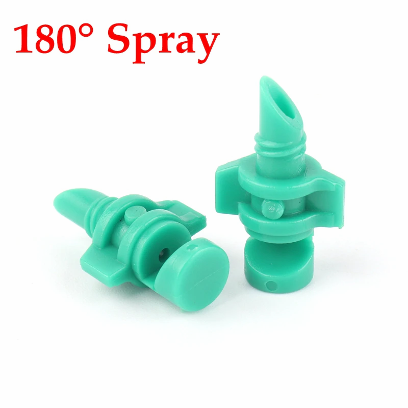 Thumbnail: 50pcs 90° 180° 360° Angle Simple Refraction Sprinkler Nozzle Head High Quality