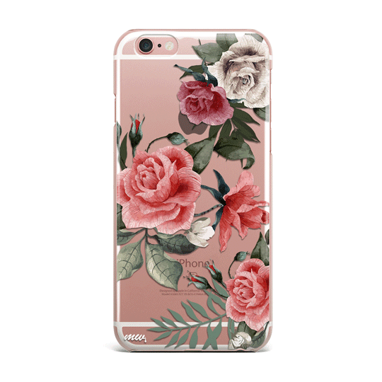 Thumbnail: Petals iPhone & Samsung Clear Phone Case Cover