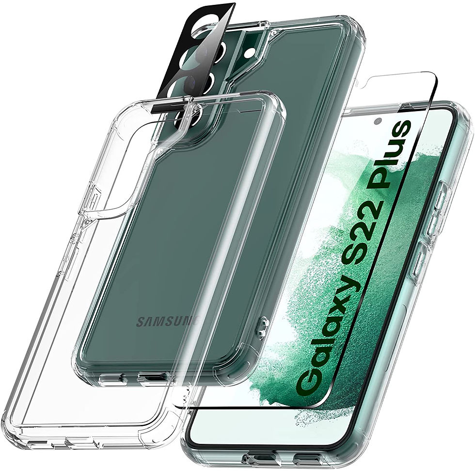 Thumbnail: [5 in 1] Shockproof Designed for Samsung Galaxy S22 Plus Case 5G 6.6 Inch, with