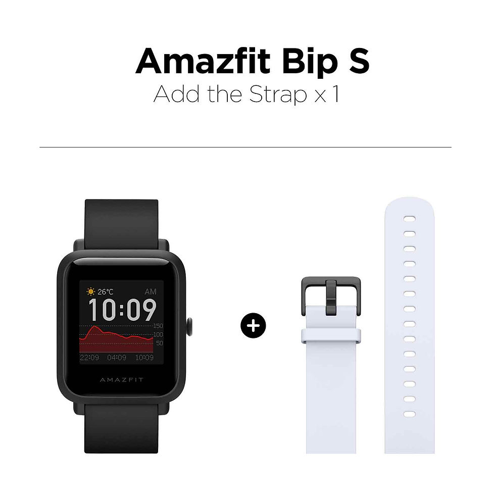 Thumbnail: Global Bip S Smartwatch 5ATM Waterproof Built in GPS Bluetooth Smart Watch