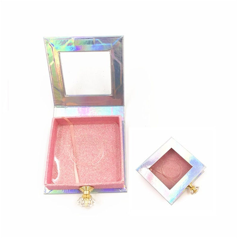 Thumbnail: Square Lash Box Alse Eyelash Packaging Box Fake 3d Mink Lashes Boxes Faux Cils