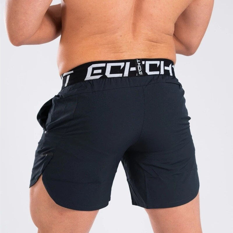 Thumbnail: Men Running Shorts Breathable Quick-Drying Shorts Bodybuilding Sweatpants
