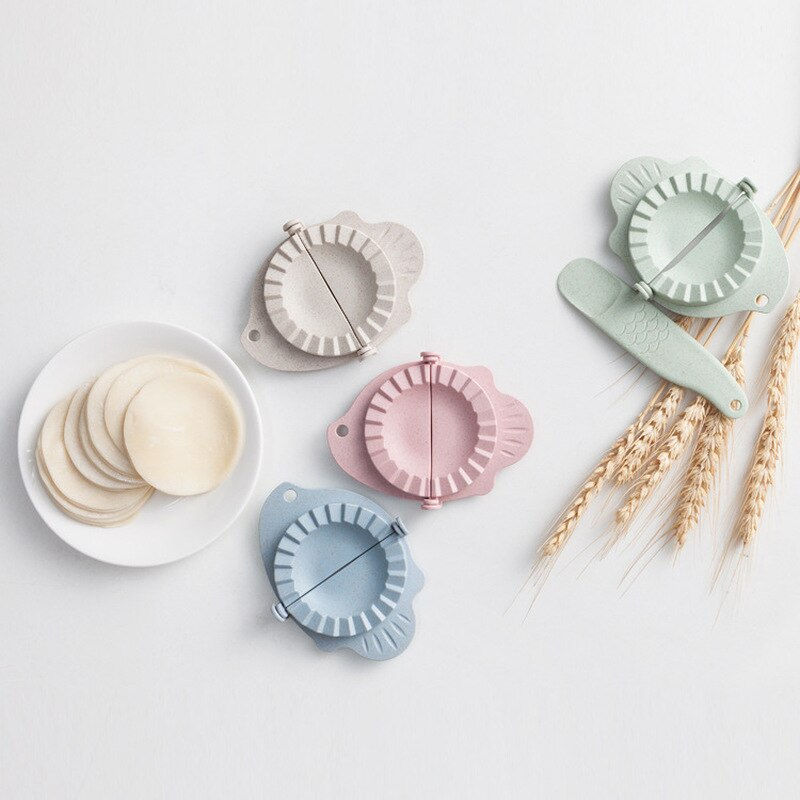 Thumbnail: Dumplings Tools Dumpling Jiaozi Maker Device Easy Dumpling Mold Clips