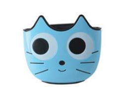 Thumbnail: Cute Cat Shape Sink Shelf Soap Sponge Drain Rack Bathroom Holder Kitchen Storage