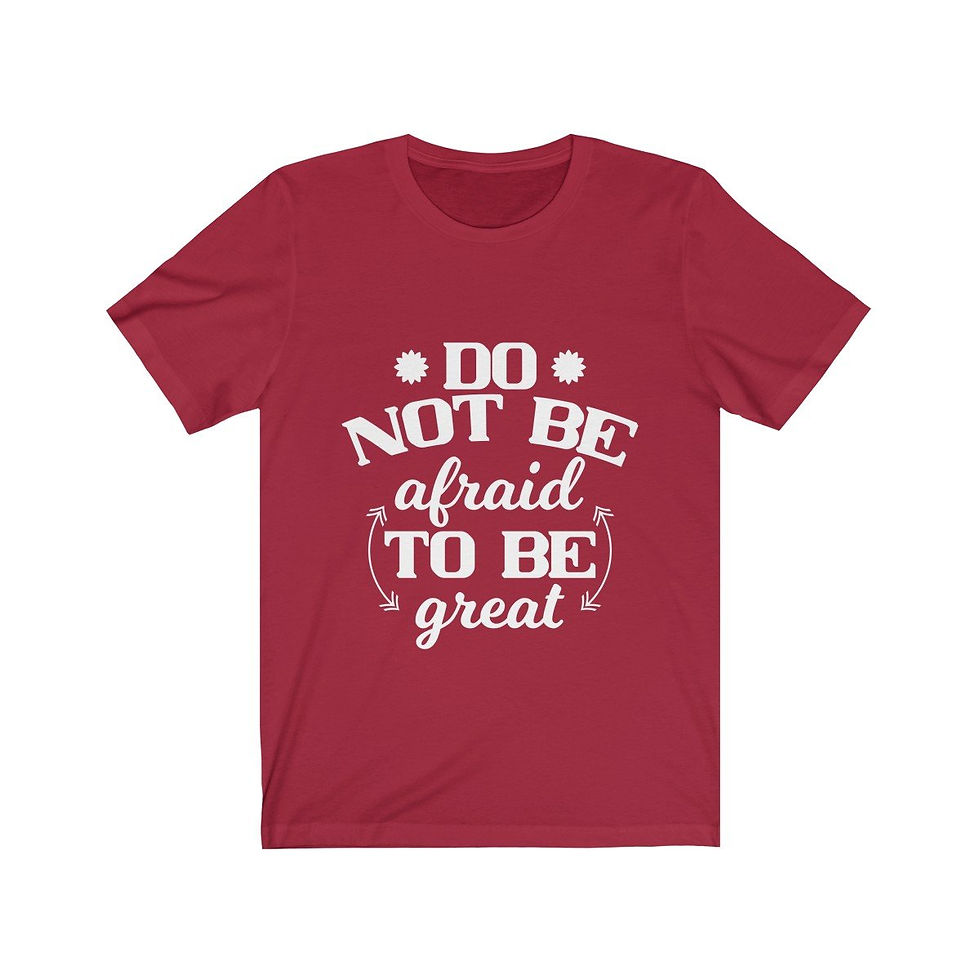 Thumbnail: Do Not Be Afraid to Be Great