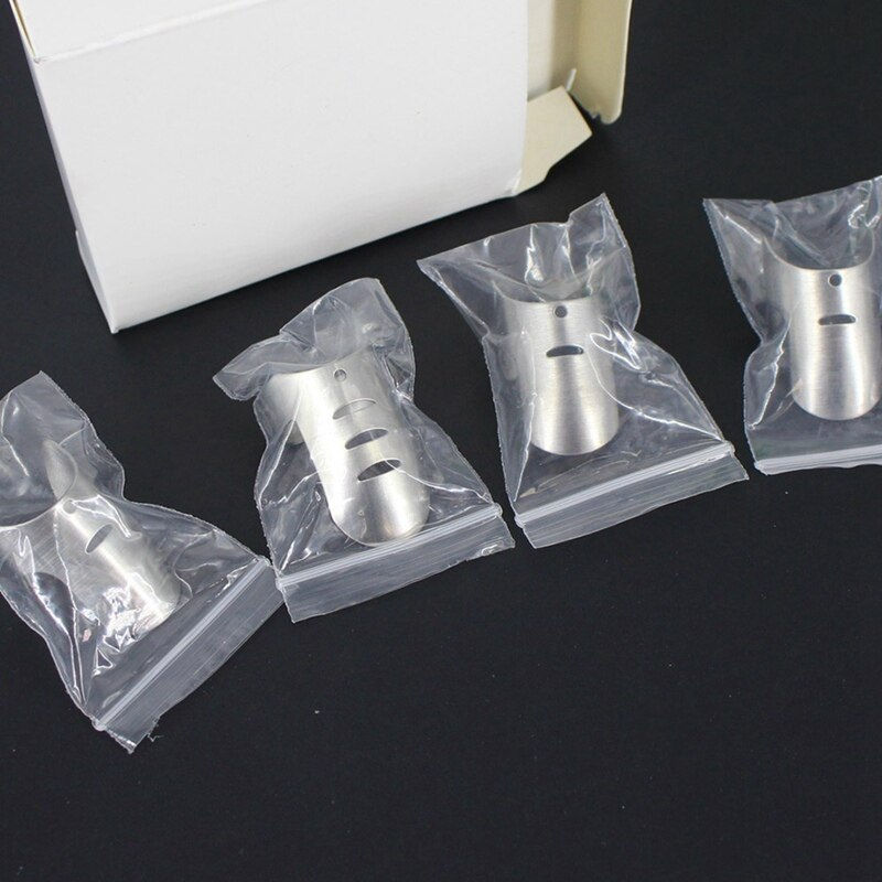 Thumbnail: 4pcs/Set Stainless Steel Finger Hand Guard Finger Protector Knife
