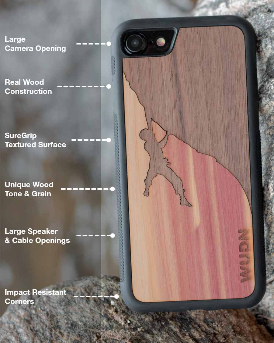 Thumbnail: CityScape Wooden Phone Case (San Francisco CA Skyline)