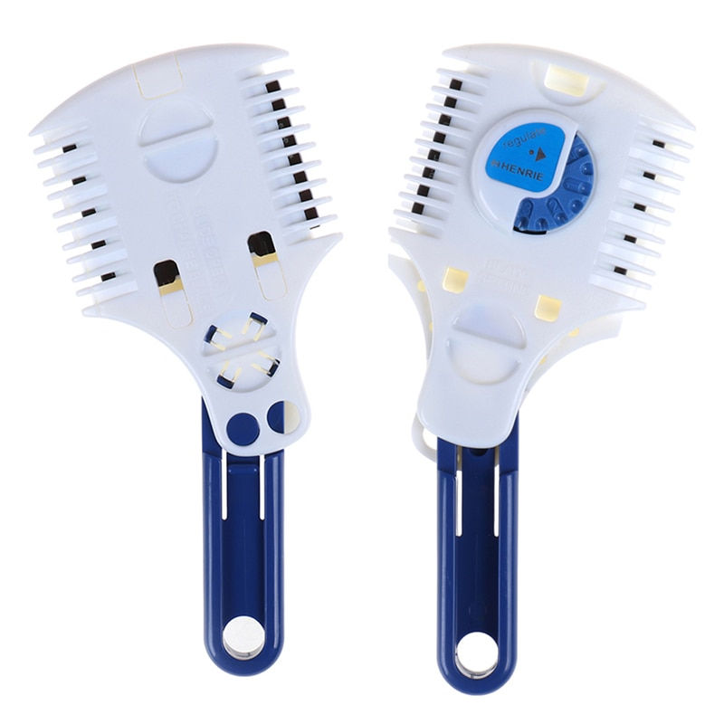 Thumbnail: Professional Adjustable Shaving Comb Manual Bangs Thinner Double-Sided Blade