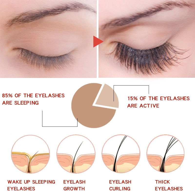 Thumbnail: Eyelash Growth Enhancer Natural Eyelashes Longer Fuller Thicker Treatment