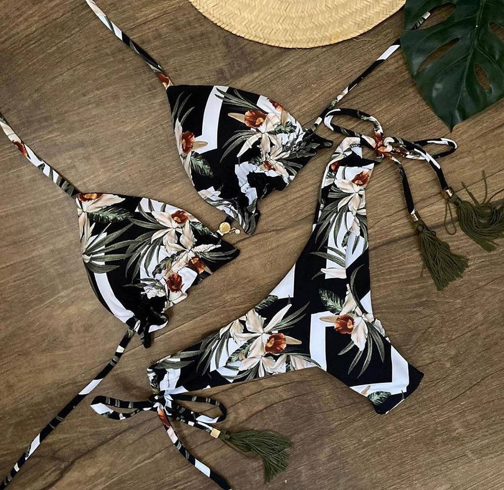Thumbnail: Bikinis Set Push Up Swimming for Bathing Suit Women Swimsuits