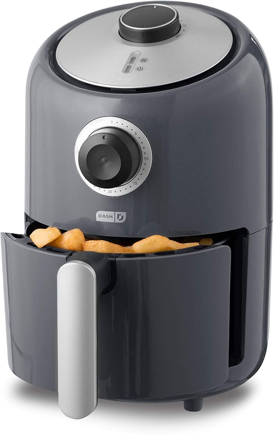 Thumbnail: Dash Compact Air Fryer Oven Cooker with Temperature Control, Non-stick Fry Bask