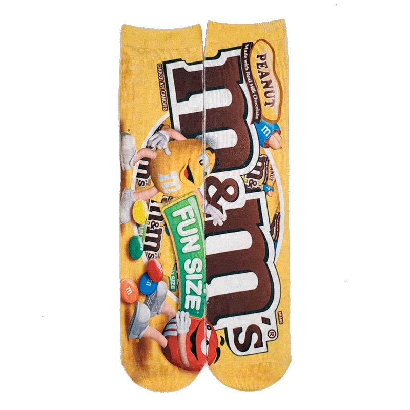 Thumbnail: 3D Printing Potato Chips Chocolate Fruit Candy Print Socks