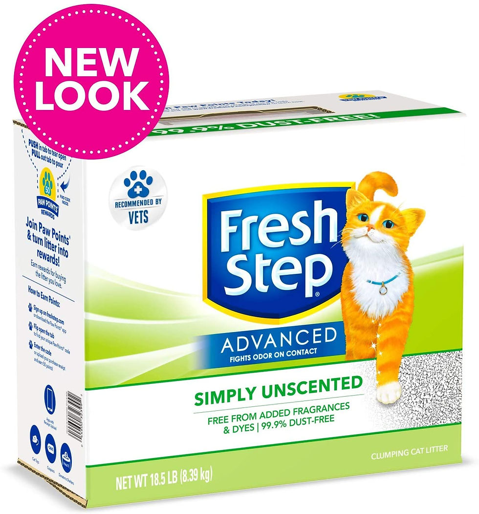 Thumbnail: Fresh Step Advanced Simply Unscented Clumping Cat Litter, Recommended by Vets