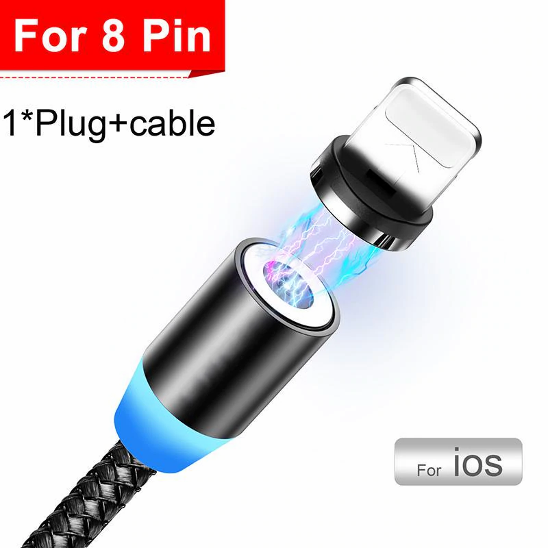 Miniatura: Micro Type-C 8 Pin Fast Charging  for Iphone Huawei Samsung Android