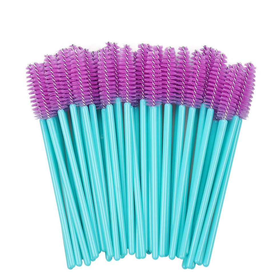 Thumbnail: 50Pcs Eyelash Brushes Makeup Brushes Disposable Mascara Wands Applicator