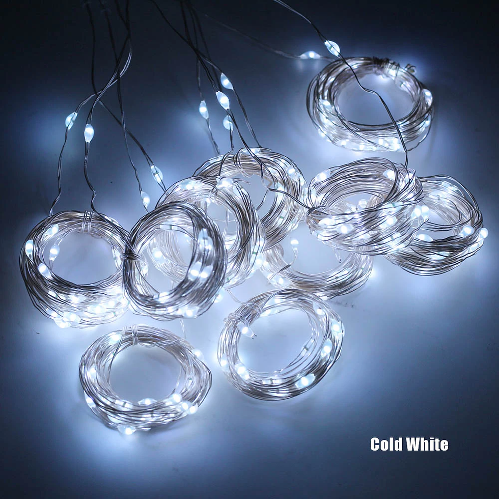 Thumbnail: 3M LED Curtain Garland on the Window USB String Lights Fairy Remote Control