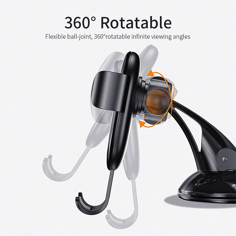 Thumbnail: Gravity Car Phone Holder for Samsung Xiaomi Universal Mount Sucker Holder