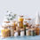 Thumbnail: Mason Candy Jar for Spices Glass Transparent Container Glass Jars With Lids