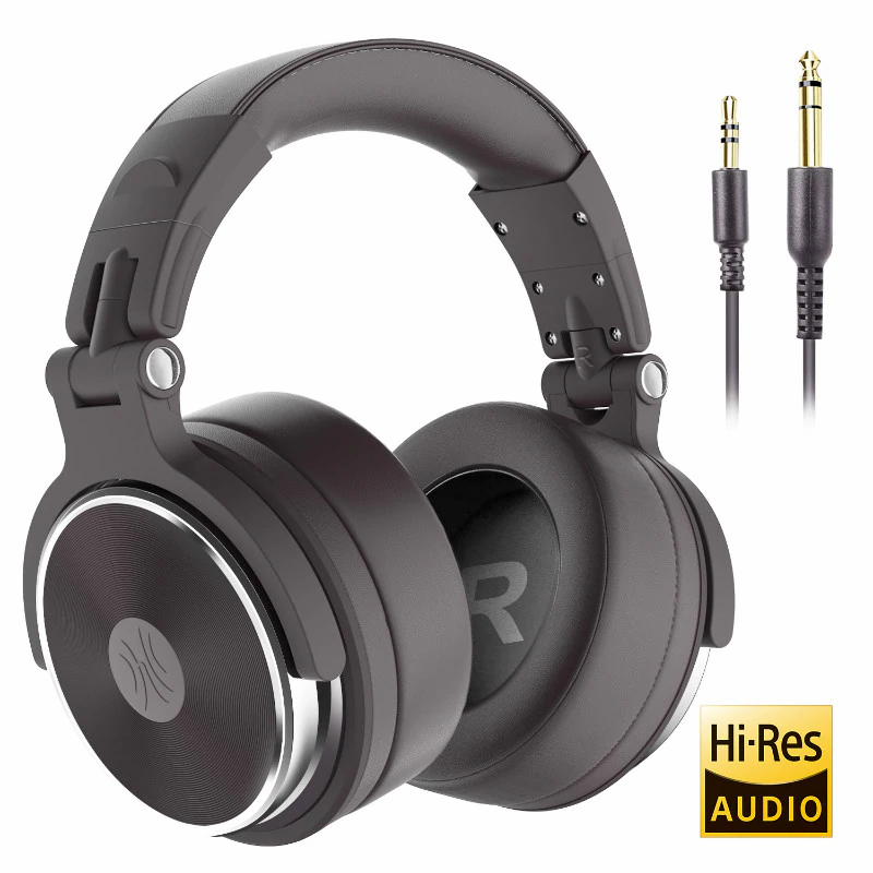 Thumbnail: Wired Professional Studio Pro DJ Headphones With Microphone Over Ear