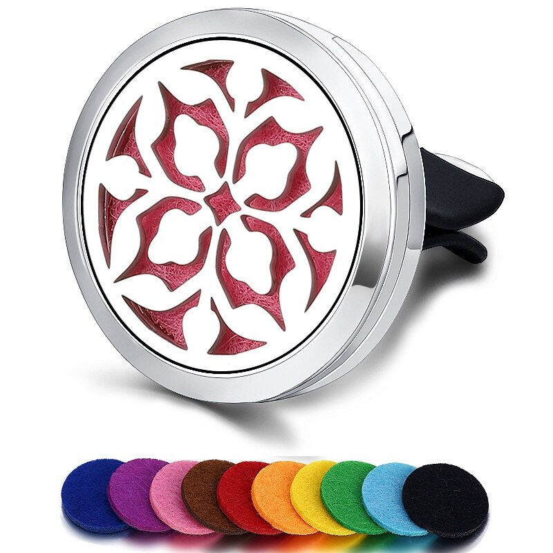 Thumbnail: Car Perfume Diffuser Clip Car Air Auto Vent Freshener  (Free 10pc Pad)