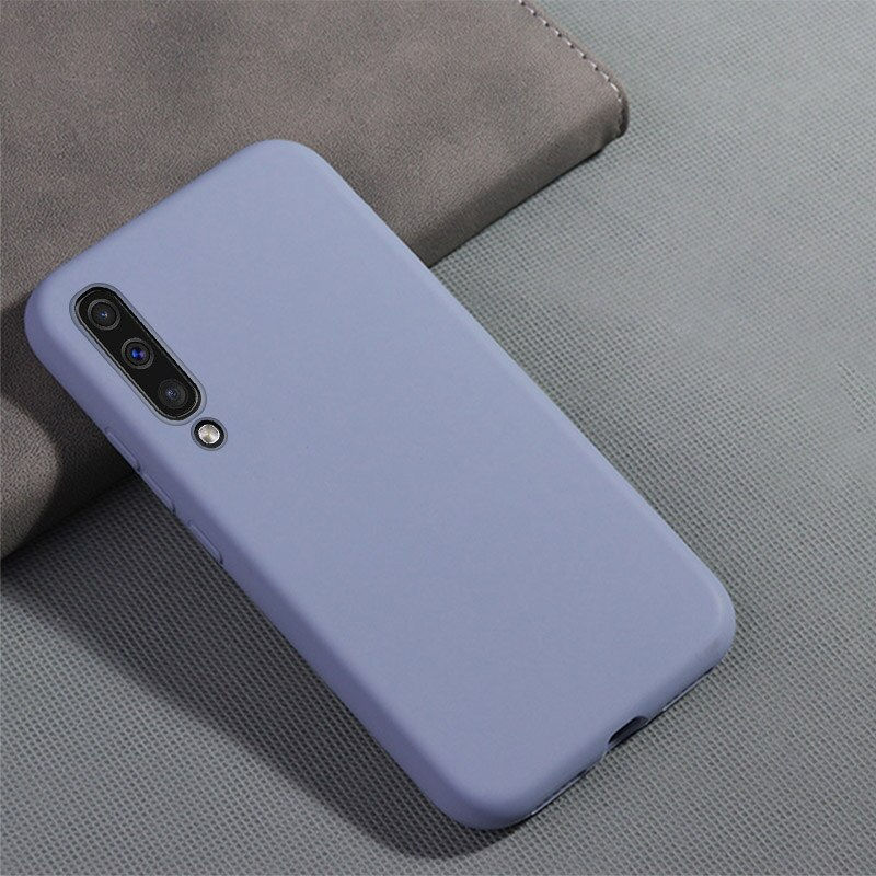Thumbnail: For Samsung A50 Case Liquid Silicone Phone Case for Samsung Galaxy A50 A70 A30
