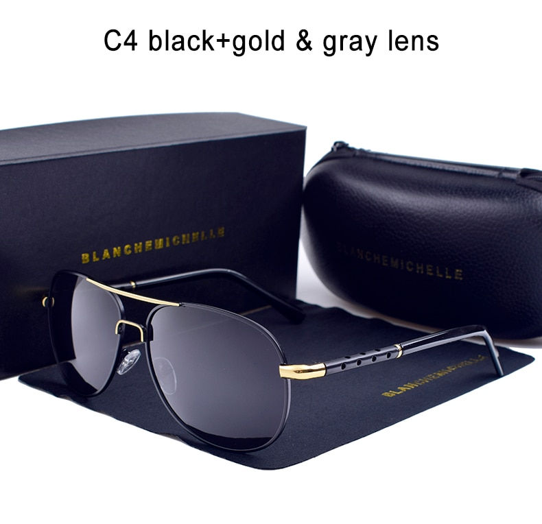 Thumbnail: High Quality Sunglasses Men Polarized UV400 Driving Sun Glasses