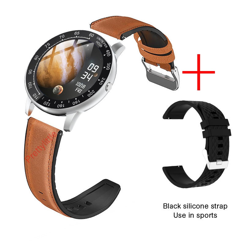 Thumbnail: Ph30 Smart Watch Custom Dial Round Full Touch Screen 1.3 Inch IP68 Waterproof