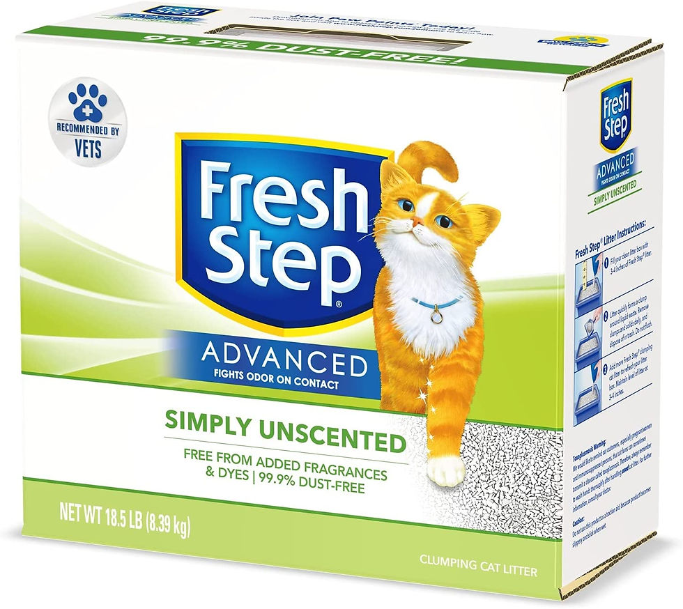 Thumbnail: Fresh Step Advanced Simply Unscented Clumping Cat Litter, Recommended by Vets