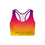 Thumbnail: Sunset Triangles Color Back Sports Bra