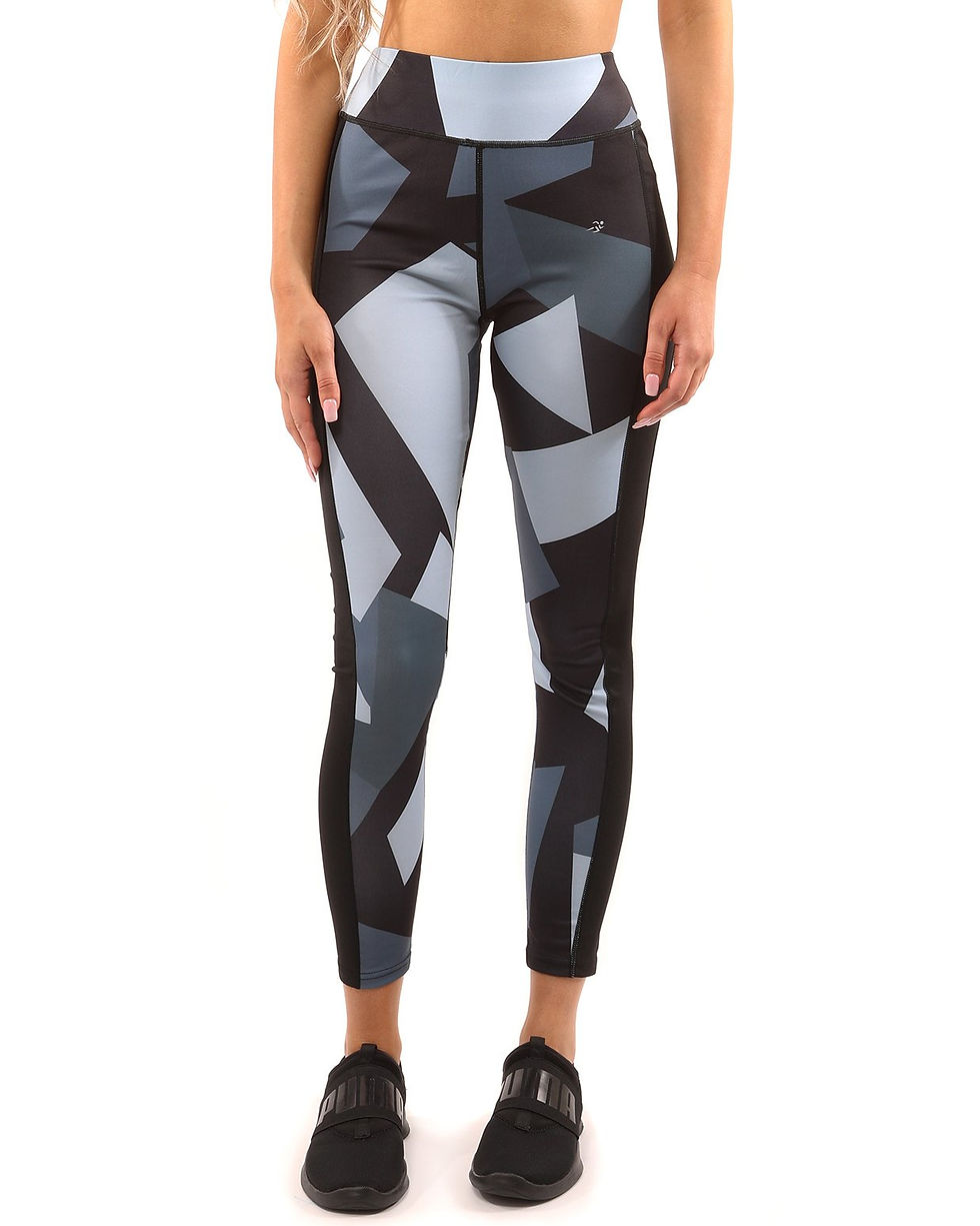 Thumbnail: Bondi Set - Leggings & Sports Bra - Black/Grey