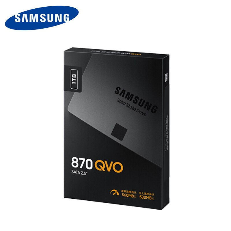 Thumbnail: Samsung SSD 1TB 870 QVO Internal Solid State Disk HDD Hard Drive With Tool