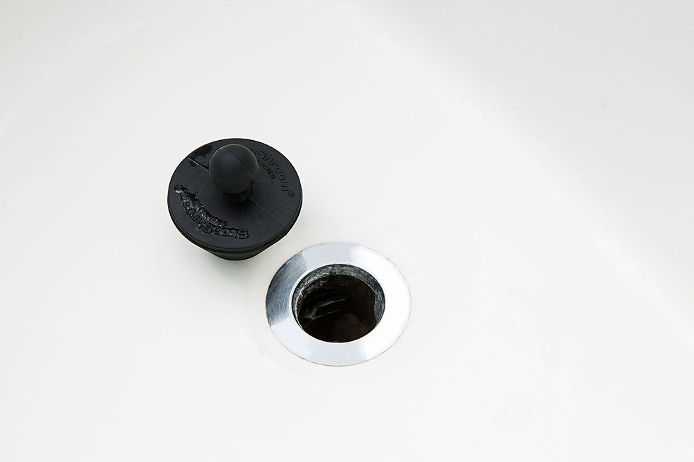 Thumbnail: StopShroom (Black) Tub & Sink Universal Stopper Plug