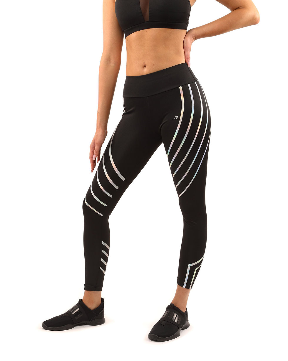 Thumbnail: Laguna Set - Leggings & Sports Bra - Black